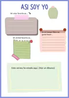 Vista previa - Decoración del aula - Asi soy yo - primeros días - página 1