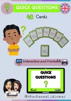 anteprima - Materiale interattivo - 160 SPEAKING CARDS (Printable & Interactive) - Pagina 1
