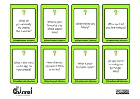 anteprima - Materiale interattivo - QUICK QUESTIONS – 40 Cards (Printable & Interactive) - Pagina 3