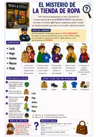 Vista previa - Unidades / Secuencias / Situaciones de Aprendizaje - Fichas-Misterio CLUEDOKUS/MURDOKU -Lógica,Deducción 3º-4º - página 2
