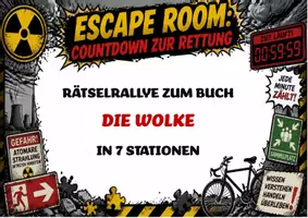 Vorschau - Spiele - Die Wolke | Unterrichtsmaterial | Escape Room | Quiz | Deutsch Klasse 7-10 | mit Lösungen - Deckblatt
