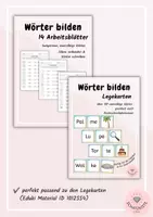 Vorschau - Stundenentwürfe - Silben verbinden & Wörter schreiben | Lautgetreue Wörter | Deutsch Klasse 1 | Arbeitsblätter für den Anfangsunterricht - Seite 3