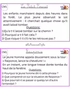 Aperçu - Apprentissages en autonomie - Inférences CM1 sur les contes - Page 1