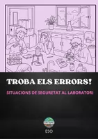 Vista previa - Hojas de trabajo - Seguretat al laboratori. Activitat: Detecta els errors! Ciències ESO - Portada