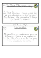 Aperçu - Apprentissages en autonomie - Rallye copie sur les contes CE2 ou CE1 - Page de couverture