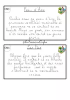 Aperçu - Feuilles d'exercices - Rallye copie CM1 sur les contes - Page 2