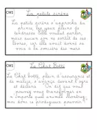 Aperçu - Feuilles d'exercices - Rallye copie CM1 sur les contes - Page 3