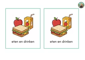 Voorbeeld - Dagritme kaarten Kleuters - Pagina 2