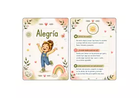 Vista previa - Tarjetas / Manipulativos - Recurso premium TARJETAS EMOCIONES - página 1