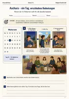 Vorschau - Arbeitsblätter - Islamische Feste 5 Arbeitshefte Klasse 5–6 - Seite 1