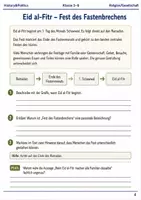 Vorschau - Arbeitsblätter - Feste im Islam Stationenlernen Klasse 5–6 - Seite 3