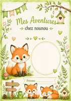 Aperçu - Affichage - Kit cahier et étiquettes petit renard - Page 1