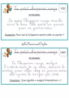 Aperçu - Feuilles d'exercices - Rallye compréhension copie sur les contes - Page de couverture