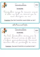 Aperçu - Feuilles d'exercices - Rallye compréhension copie sur les contes - Page 2