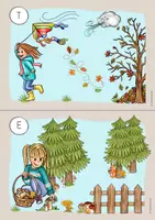 Vorschau - Arbeitsblätter - Lesespaziergang Herbst | 5-fach differenziert | Lesen & Leseverständnis | Klasse 2/3 - Seite 3