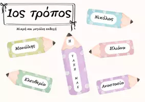 Προεπισκόπηση - Άλλος τύπος υλικού - Ταμπελάκια ονομάτων - Διακόσμηση πόρτας - Σελίδα 1