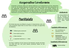 Vorschau - Fördermaterial/Inklusion - Buchstabeneinführung E - Buchstabe E - Marktplatz E - Seite 1