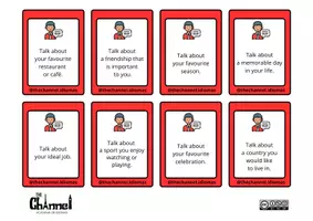anteprima - Materiale interattivo - TALKING TOPICS – 40 Cards (Printable & Interactive) - Pagina 2