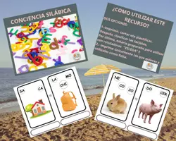 Vista previa - Hojas de trabajo - CONCIENCIA SILÁBICA - Portada