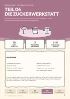 Vorschau - Stundenentwürfe - Bruchrechnen Klasse 6 · Freizeitpark Bruchhausen Teil 04: Die Zuckerwerkstatt — Brüche multiplizieren und dividieren - Seite 1