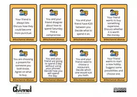 anteprima - Materiale interattivo - ROLE PLAYS – 40 Cards (Printable & Interactive) - Pagina 1