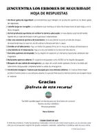 Vista previa - Hojas de trabajo - Seguridad en el laboratorio Actividad Ciencias Secundaria ESO - página 1
