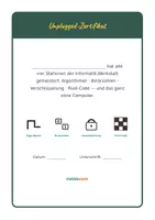Vorschau - Stundenentwürfe - Informatik ohne Computer Paket - Teil 1-5 - Seite 2