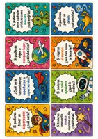 Vista previa - Juegos / Gamificación - TARJETAS "CONOCE A TU SUPERCLASE"-GESTIÓN AULA, PRIMER DÍA DE COLEGIO- NOS CONOCEMOS - página 2
