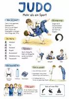 Vorschau - Arbeitsblätter - Lernposter + Arbeitsblätter "Judo" + Lösung & MP3 + Infografik - Deckblatt