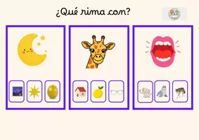 Vista previa - Refuerzo / NEE / Materiales de apoyo - RIMAS CONCIENCIA FONOLÓGICA - página 3