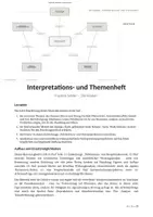 Vorschau - Arbeitsblätter - Die Räuber (Schiller): Interpretations- und Themenheft: Sturm und Drang, Freiheit, Vater-Sohn-Konflikt - Seite 1