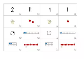 Vorschau - Arbeitsblätter - Mathe Klasse 1 - BIGPACK (Veranschaulichungsmittel, Arbeitsblätter, Lernvideolinks, Spiele, u.v.m.) - Seite 1