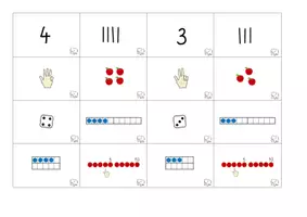 Vorschau - Arbeitsblätter - Mathe Klasse 1 - BIGPACK (Veranschaulichungsmittel, Arbeitsblätter, Lernvideolinks, Spiele, u.v.m.) - Seite 2
