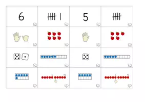 Vorschau - Arbeitsblätter - Mathe Klasse 1 - BIGPACK (Veranschaulichungsmittel, Arbeitsblätter, Lernvideolinks, Spiele, u.v.m.) - Seite 3