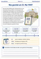 Vorschau - Arbeitsblätter - Tag des Grundgesetzes Arbeitsblatt Klasse 5–6 - Seite 1