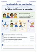 Vorschau - Arbeitsblätter - Tag des Grundgesetzes Arbeitsblatt Klasse 5–6 - Seite 3