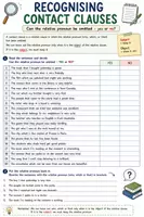 Vorschau - Arbeitsblätter - Relative Clauses & Contact Clauses - Seite 2