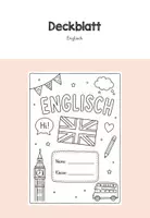 Vorschau - Arbeitsblätter - Deckblatt Englisch - Ausmalbild für die Grundschule - Deckblatt