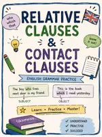 Vorschau - Arbeitsblätter - Relative Clauses & Contact Clauses - Deckblatt