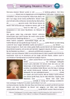 Vorschau - Arbeitsblätter - Komponistenportrait Mozart - sein Leben und Werk - Seite 2