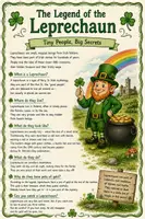 Vorschau - Arbeitsblätter - Leprechauns – Reading Comprehension - Seite 1