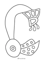 Vorschau - Mal- und Bastelvorlagen - Buchstaben nach Otmar Alt - Kunstunterricht - Schulstart - Seite 3