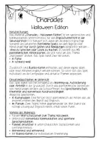 Vorschau - Spiele - Charades Halloween Sek I Pantomime Englisch - Seite 1