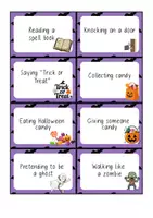 Vorschau - Spiele - Charades Halloween Sek I Pantomime Englisch - Seite 3