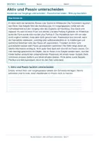 Vorschau - Arbeitsblätter - Materialpaket – Deutsch Klasse 6 – Arbeitsblätter - Seite 1