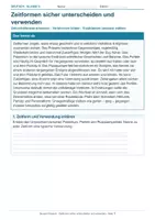 Vorschau - Arbeitsblätter - Arbeitsblatt Deutsch Klasse 6 – Zeitformen sicher unterscheiden und verwenden - Deckblatt