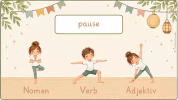 Vorschau - Spiele - Deutsch-Yoga – Bewegtes Üben zu den Wortarten - Seite 2