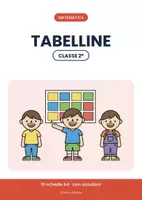 anteprima - Esercizi - 🔢 Tabelline classe seconda: moltiplicazioni a memoria - Pagina di copertina