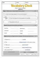 Vorschau - Test - More! 1 (Neuer LP!) Vocabulary revision - Unit 13 (Help!) - Seite 1