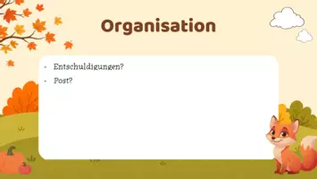 Vorschau - Präsentationen/Tafelbilder - Herbstliche Powerpointvorlagen (editierbar) - Seite 2